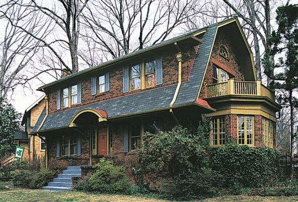 Dinding Luar Berpanel Kayu yang Menawan